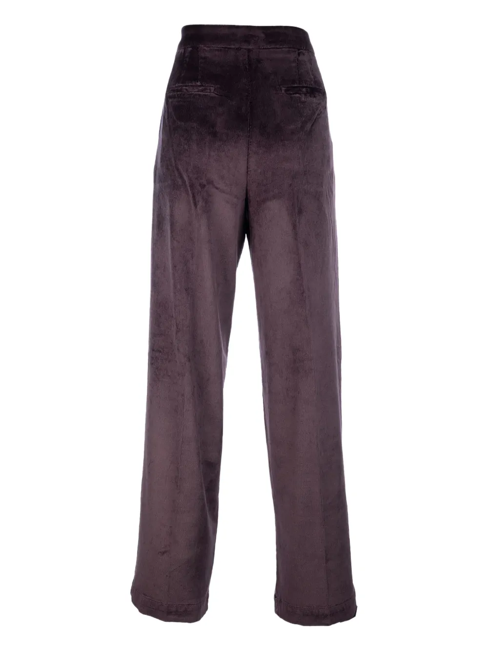 Cruna corduroy button-fly trousers - Rood