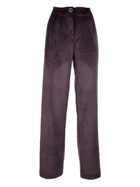 Cruna corduroy button-fly trousers