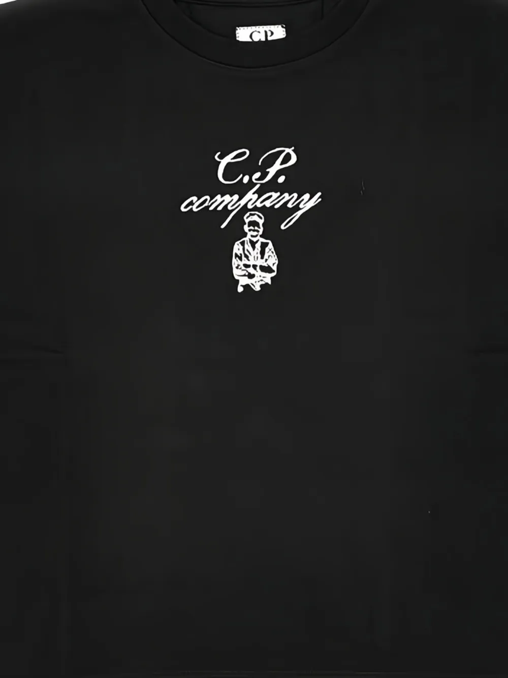 C.P. Company Kids T-shirt met grafische print Zwart