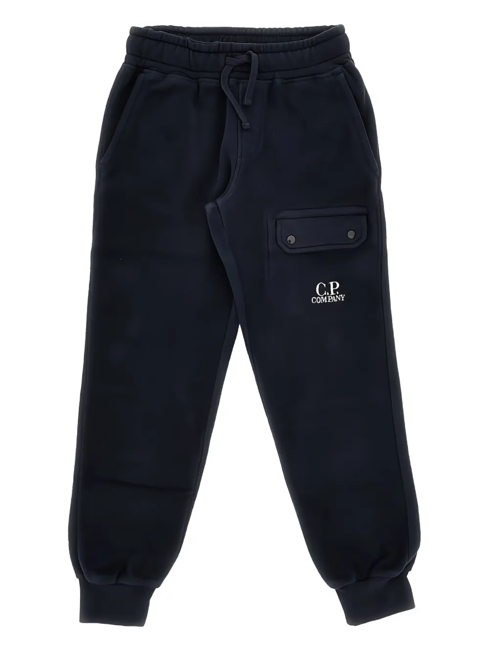 C.P. Company Kids Fleece trainingspak met zak Blauw