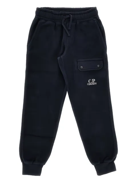 C.P. Company Kids fleece pocket tracksuit bottoms