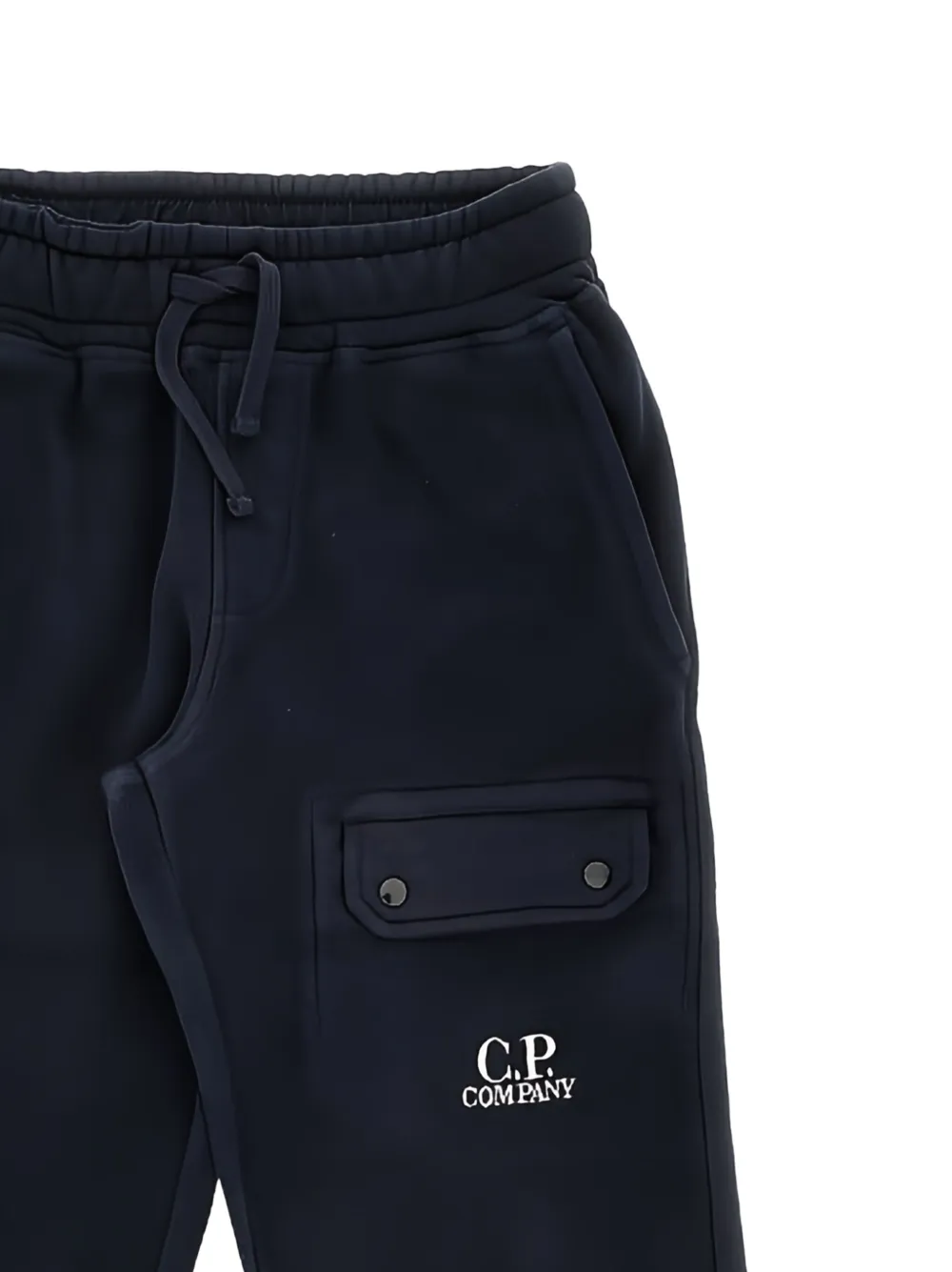 C.P. Company Kids Fleece trainingspak met zak Blauw
