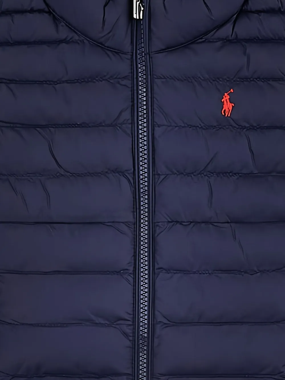POLO RALPH LAUREN KIDS Gewatteerde bodywarmer met rits Blauw