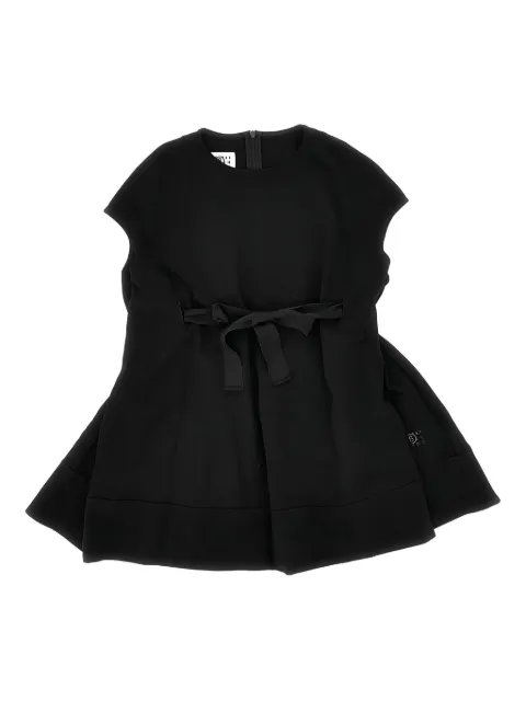 MM6 Maison Margiela Kids tie-waist skater dress