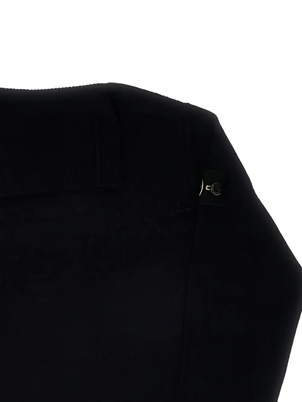 Stone Island Junior Geribbelde sweater Blauw