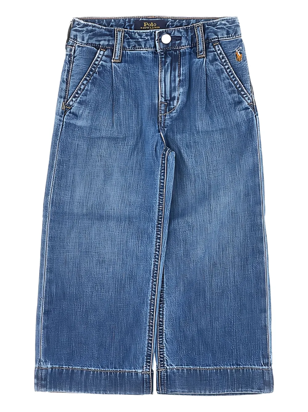 POLO RALPH LAUREN KIDS Jeans met zijzak Blauw
