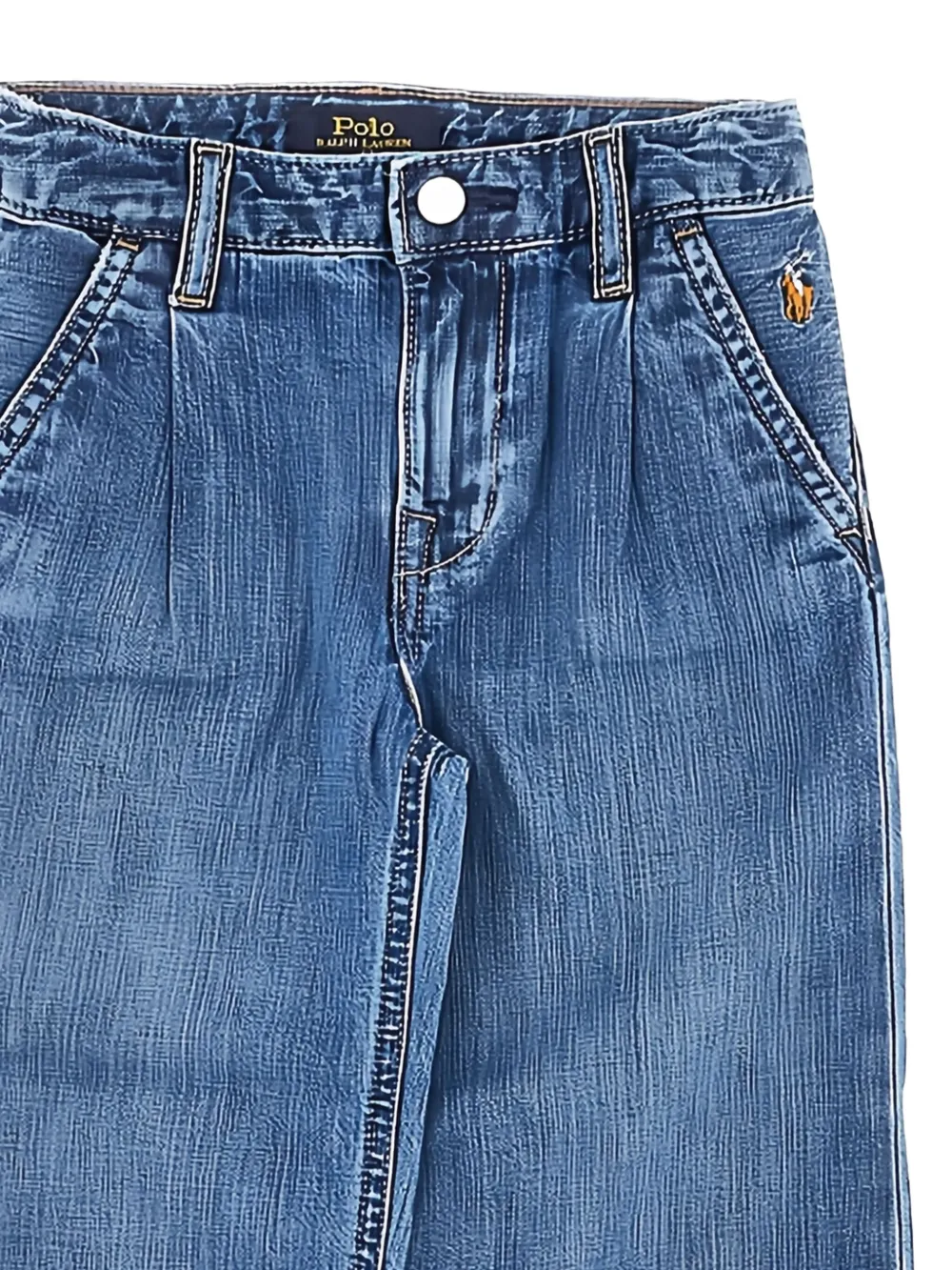 POLO RALPH LAUREN KIDS Jeans met zijzak Blauw