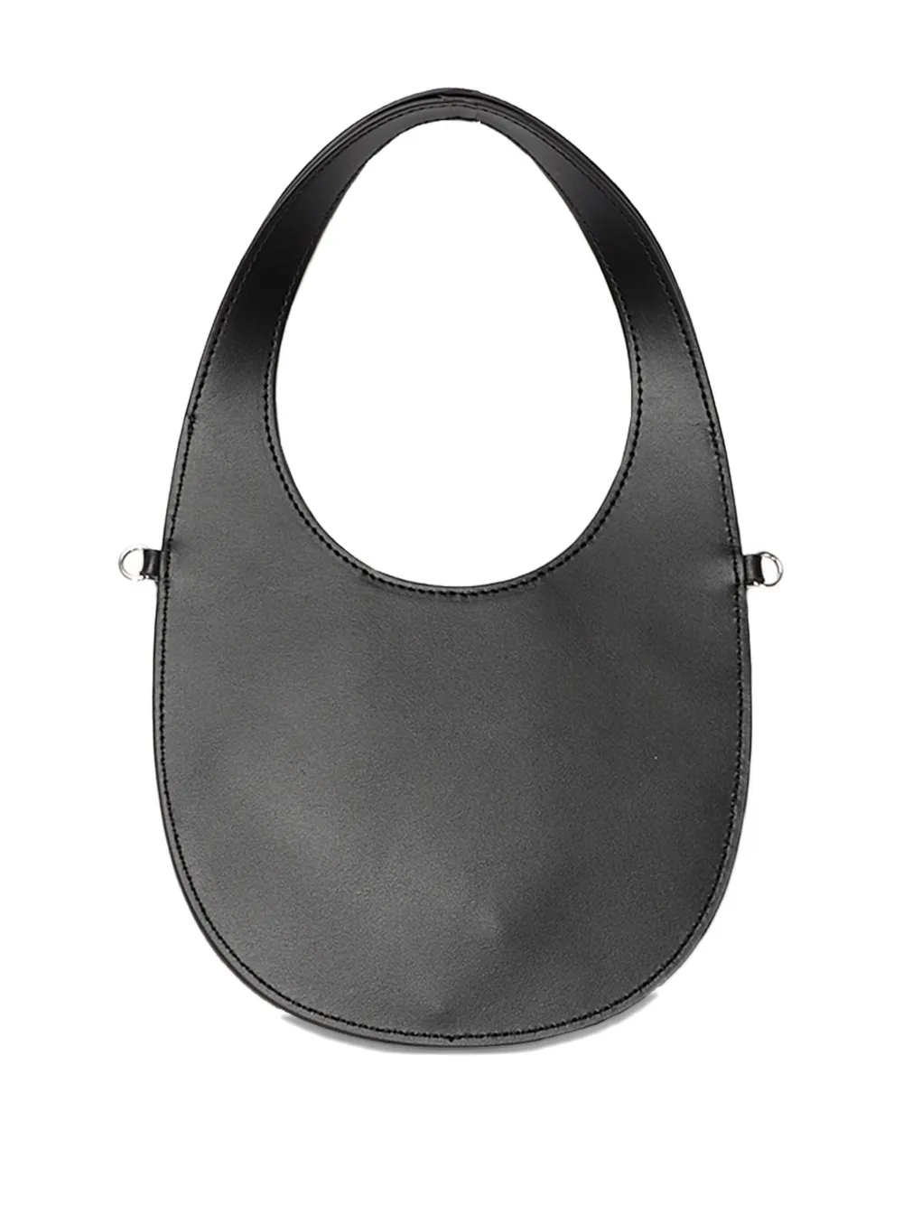 Coperni mini Swipe leather shoulder bag - Zwart