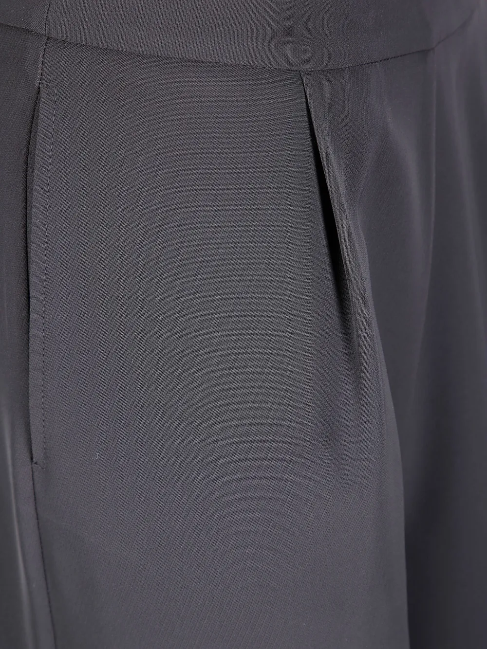Stefano Mortari Broek met geplooid detail Grijs