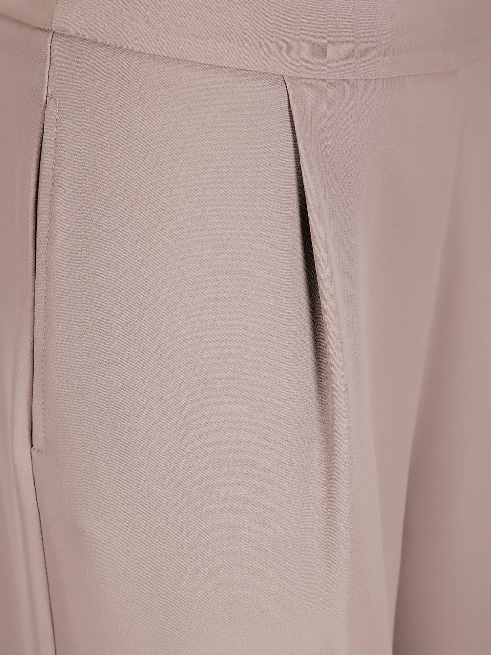 Stefano Mortari Geplooide broek met cuffs Roze