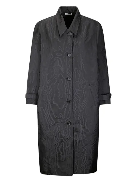 Stefano Mortari textured buttoned trench coat