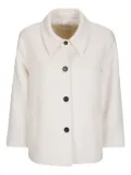Stefano Mortari textured collared jacket - White
