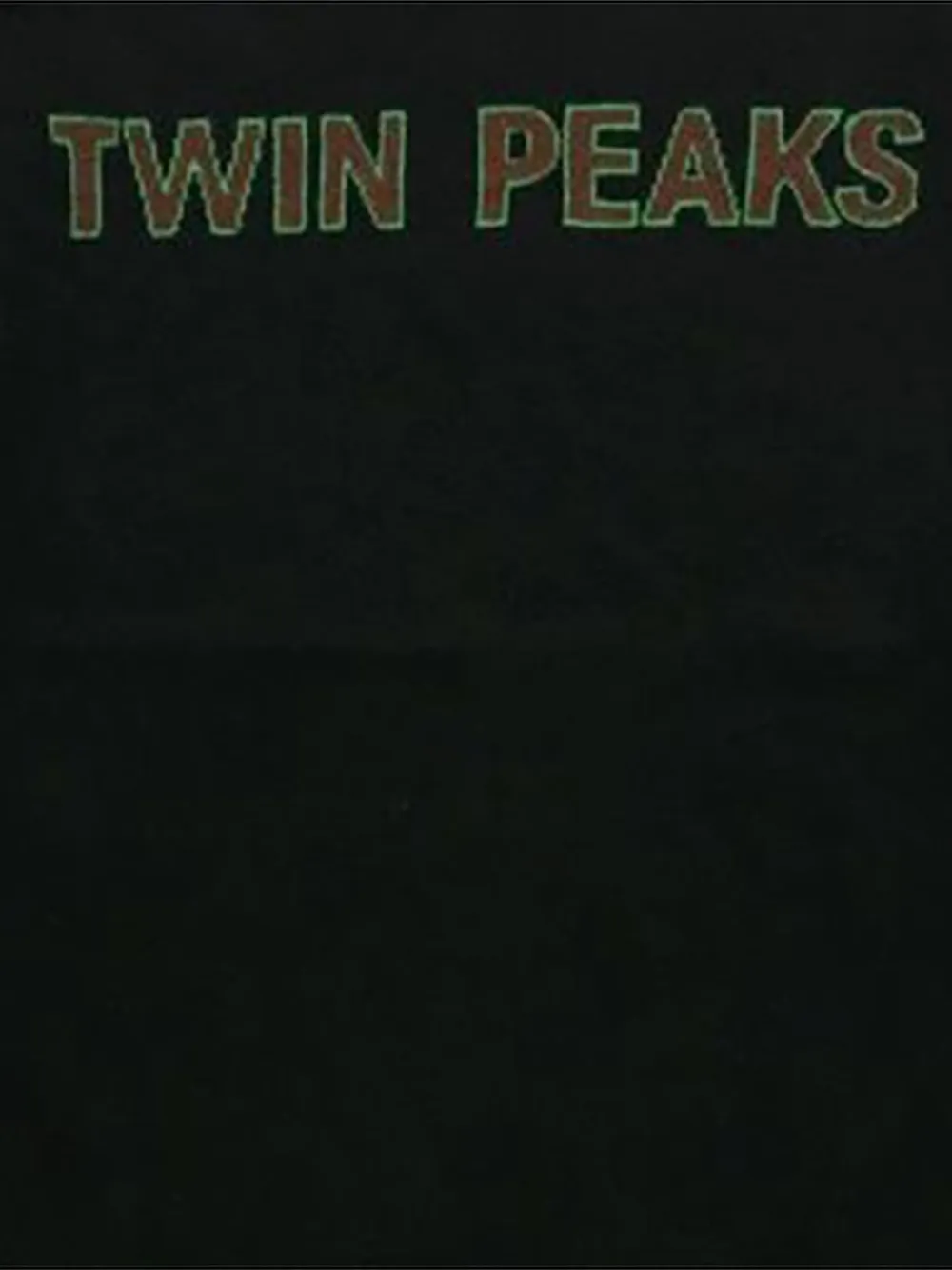Undercover Twin Peaks sweatshirt - Zwart