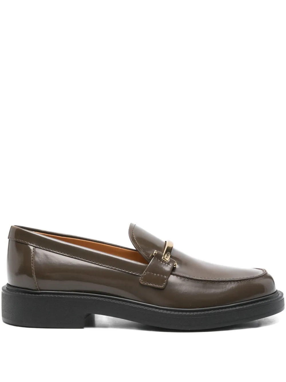 Tod's 35mm bar-detail loafers Brown