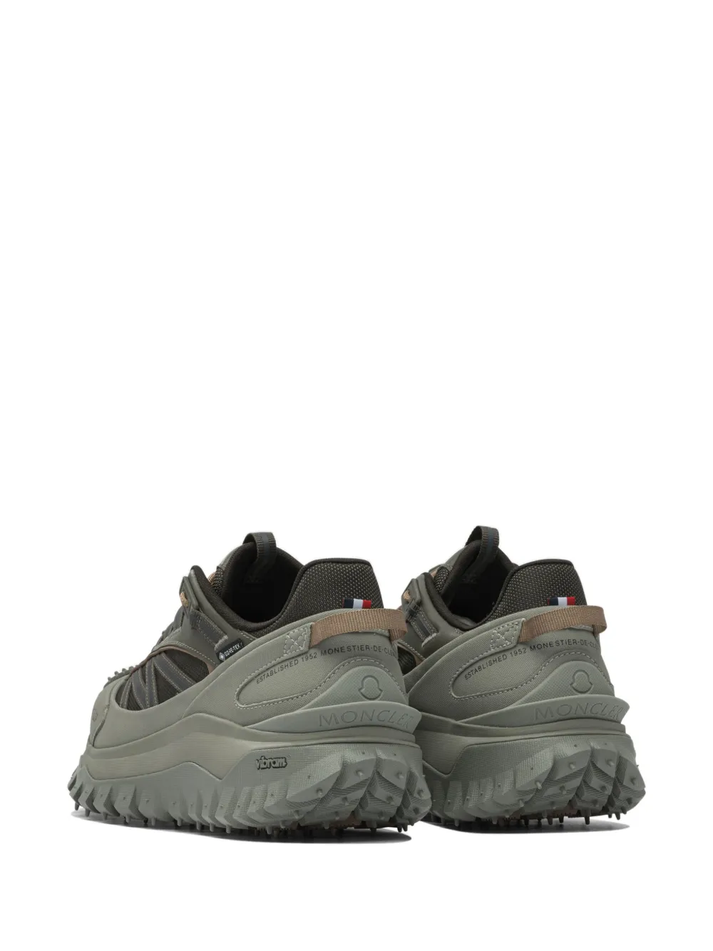Moncler Trailgrip GTX vibram-sole sneakers GREEN
