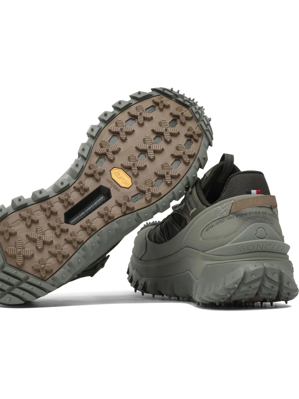 Moncler Trailgrip GTX vibram-sole sneakers GREEN