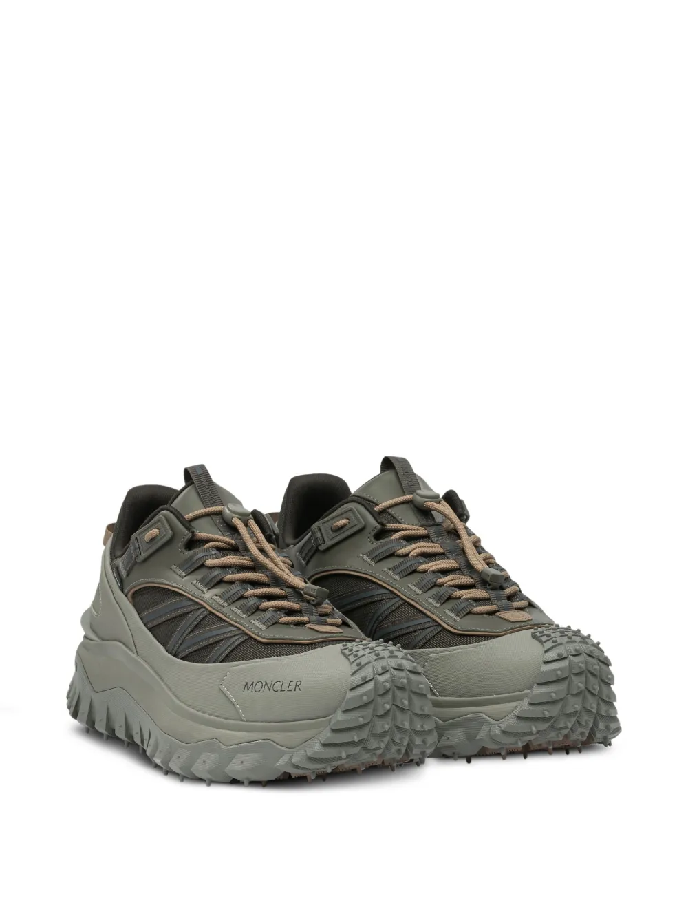 Moncler Trailgrip GTX vibram-sole sneakers GREEN