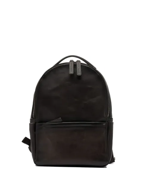 Officine Creative leather top-handle backpack