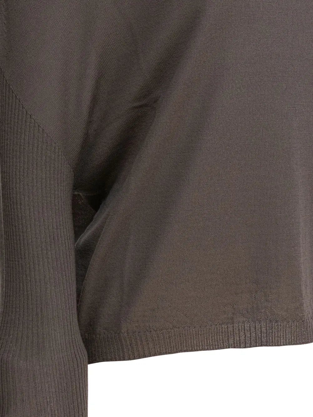 Rick Owens ribbed high-neck sweater Bruin