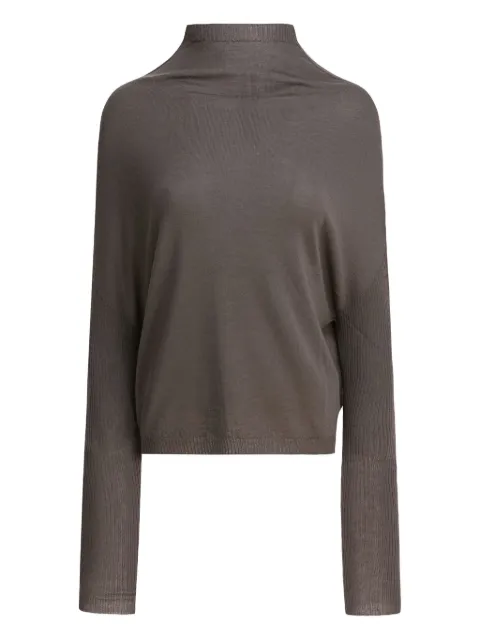 Rick Owens ribbed high-neck sweater