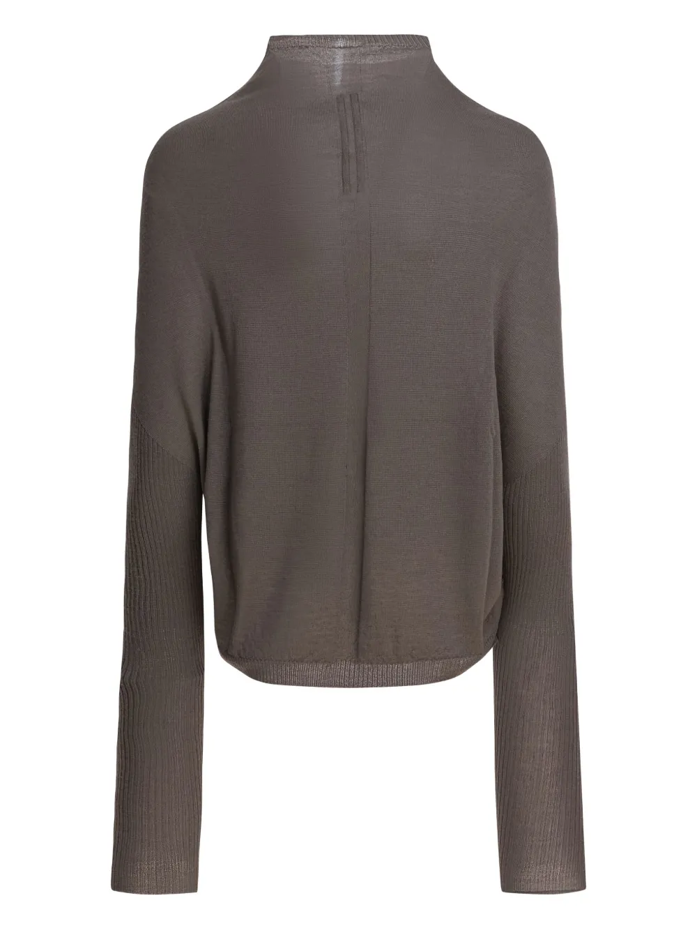 Rick Owens ribbed high-neck sweater Bruin