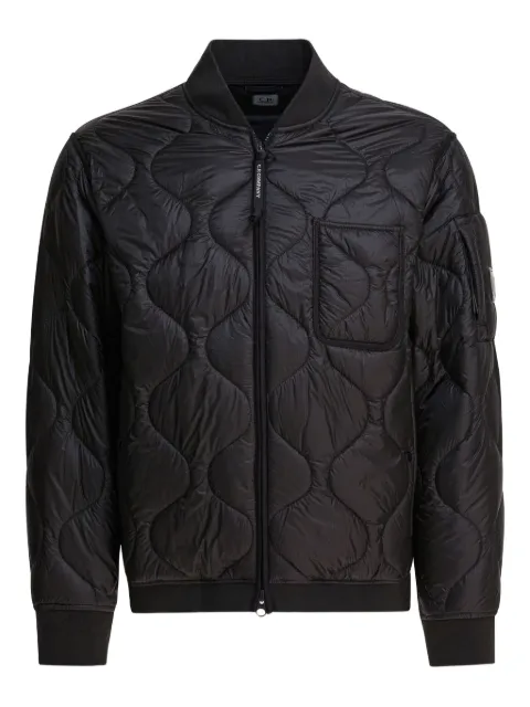 C.P. Company quilted bomber jacket