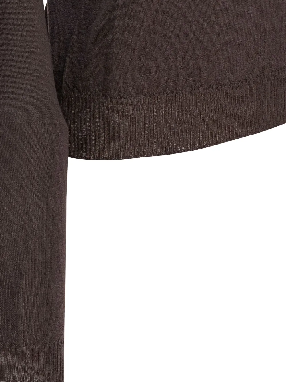 Rick Owens crew-neck wool sweater Bruin