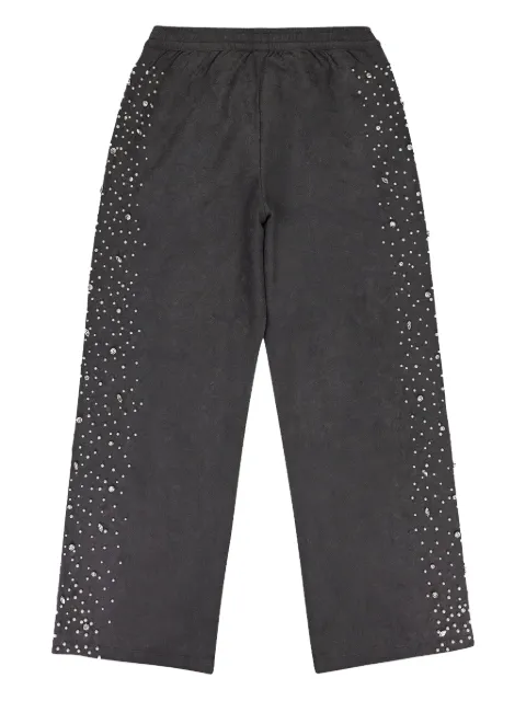BIRTH OF ROYAL CHILD pearl-embellished track pants