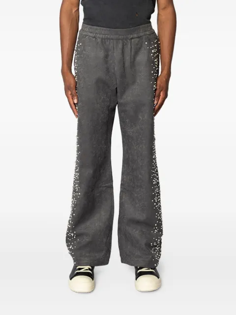 BIRTH OF ROYAL CHILD pearl-embellished track pants
