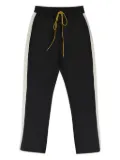 RHUDE side-stripe track pants - Black