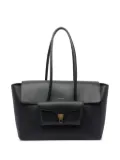 Coccinelle Double Beat calf-leather handbag - Black