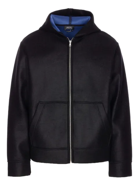 A.P.C. zip-front hoodie