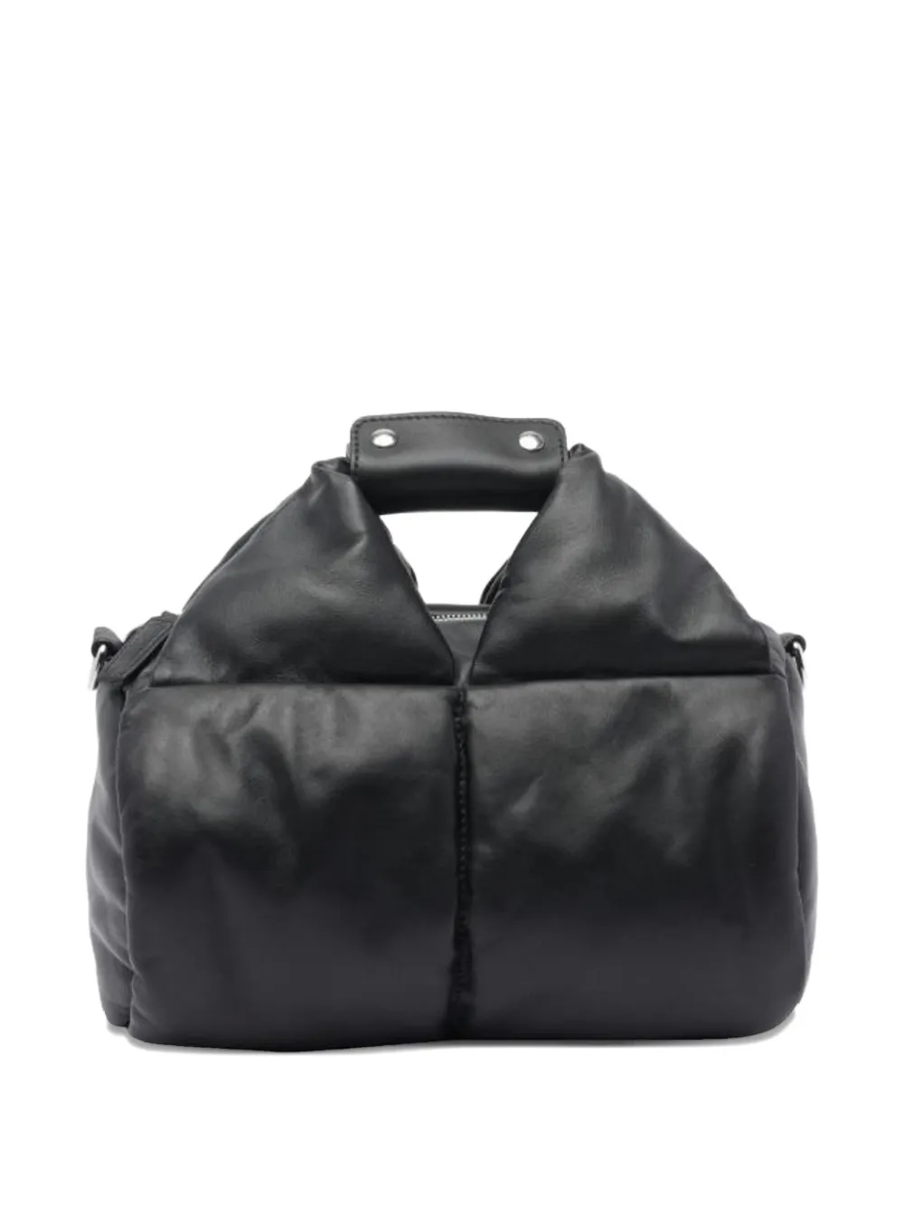 Vic Matie Quilted Leather Shoulder Bag In Black