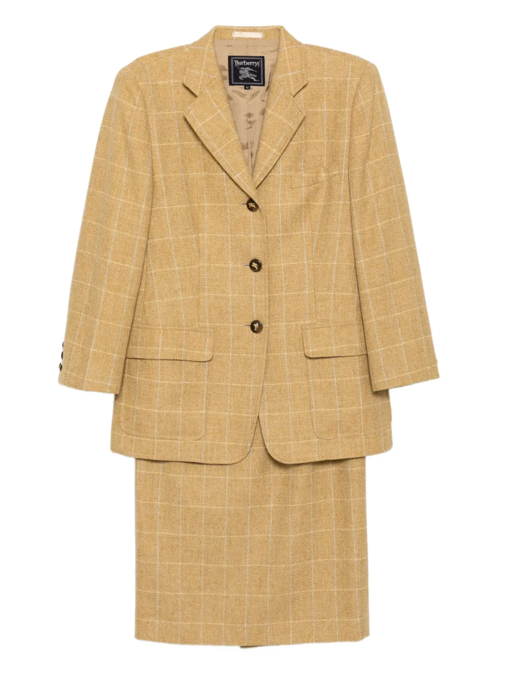 Burberry Pre-Owned 1990-2000s Setup Kostüm | Gelb | Image 1