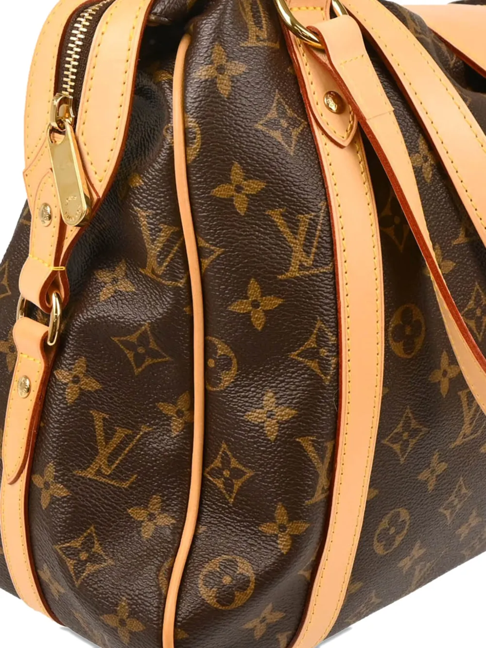 Louis Vuitton Pre-owned 2011 Stresa GM Shoulder Bag in Brown, view 3