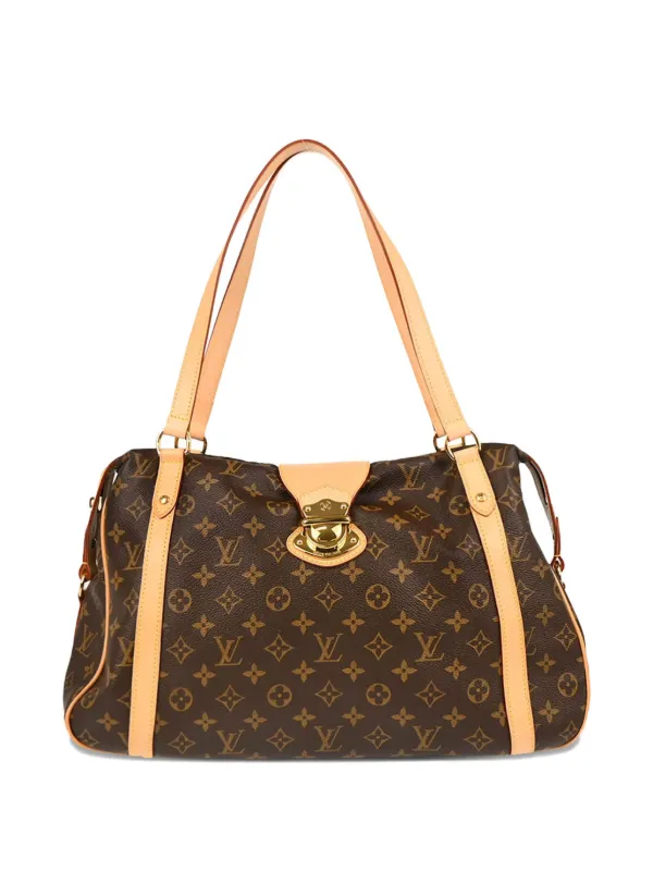 Louis Vuitton Pre-owned 2011 Stresa GM Shoulder Bag in Brown