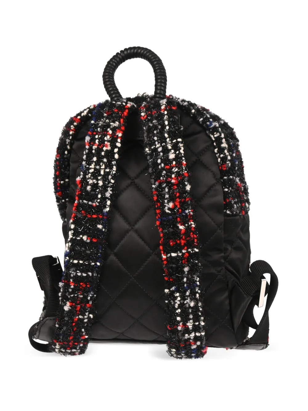 CHANEL Pre-Owned 2017 Astronaut tweed backpack | Pre-Owned | Image 2