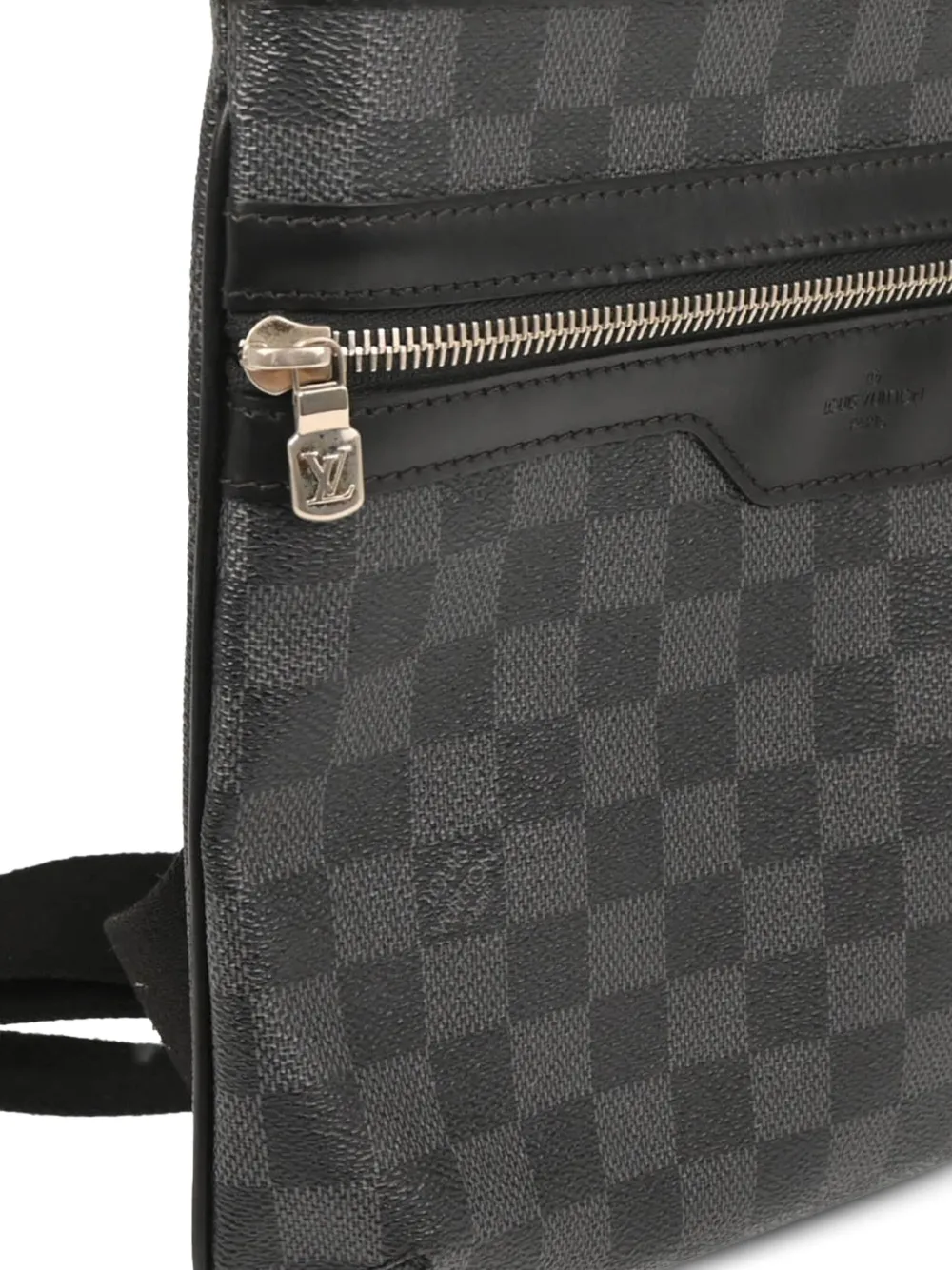 Pre-owned Louis Vuitton 2010 Thomas Cross Body Bag In Black