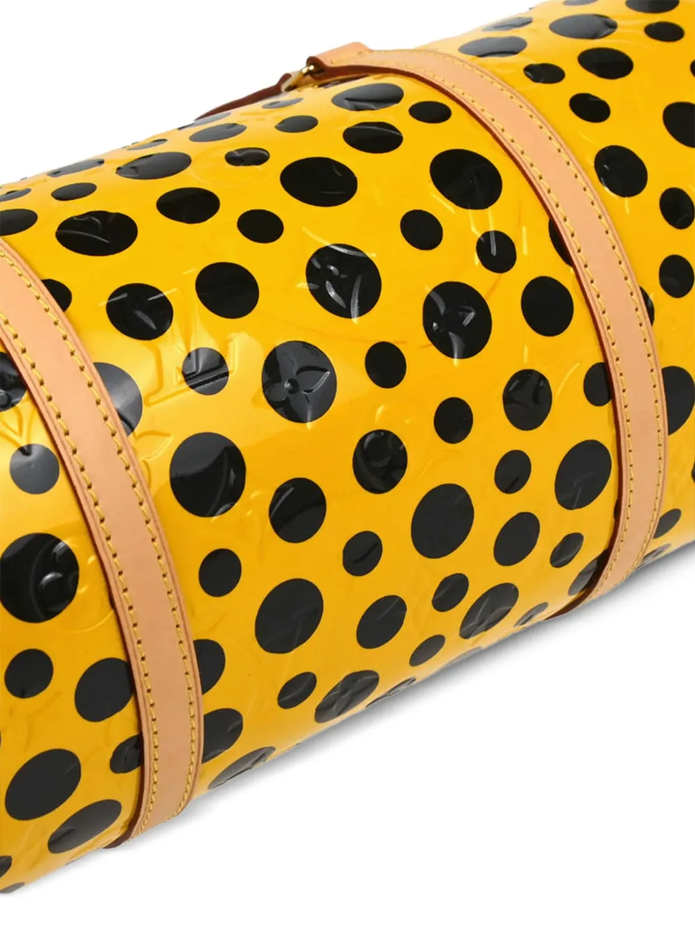  Louis Vuitton Pre-owned Bolso De Hombro Papillon Infinity Dots De Louis Vuitton X Yayoi Kusama 2012 - Amarillo 