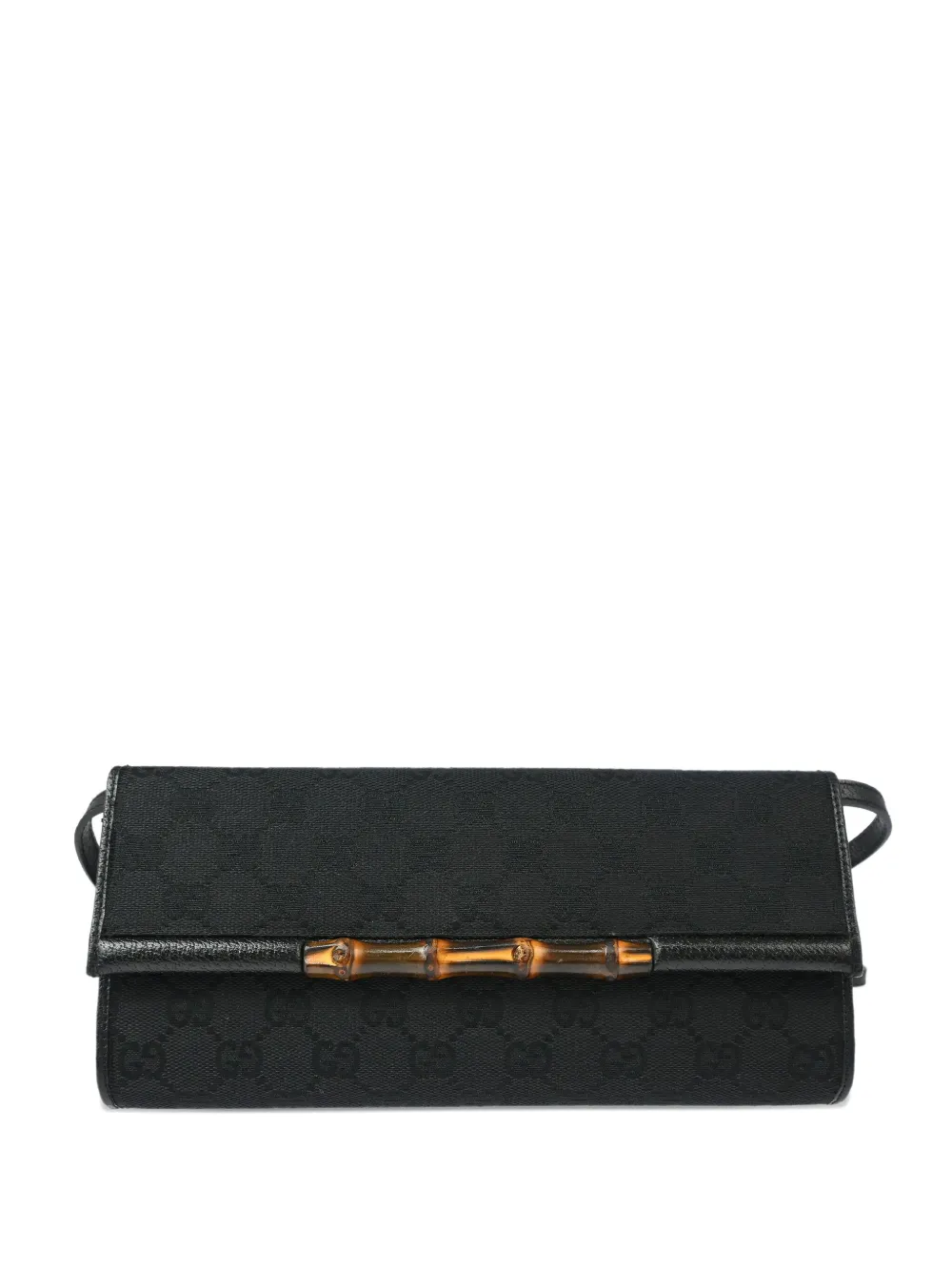 Gucci Pre-Owned 1990-2000 GG Bamboo shoulder bag | Black | Image 1