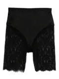 Alexander McQueen lace-panelled shorts - Black