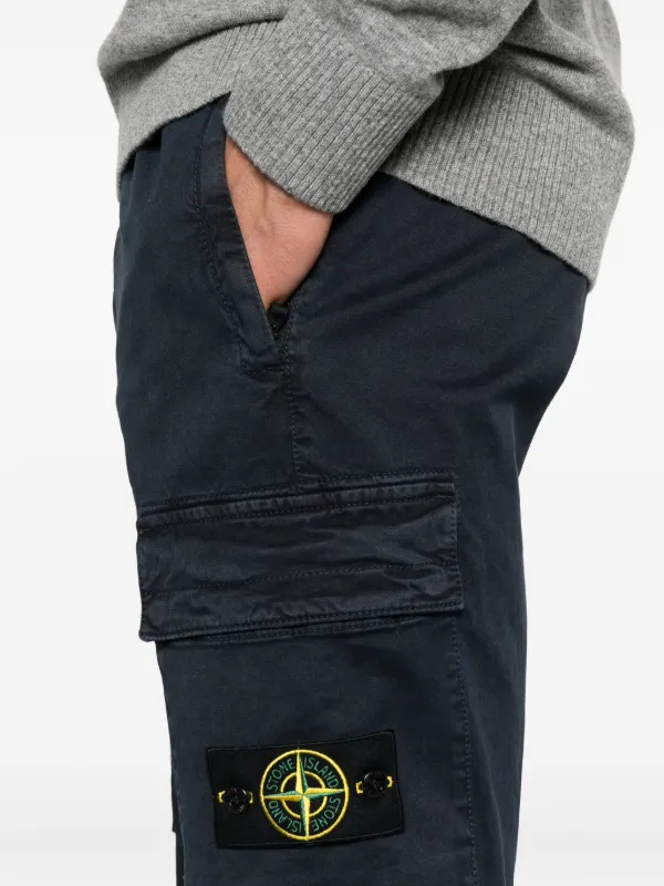 Stone Island カーゴパンツ | ブルー | FARFETCH JP