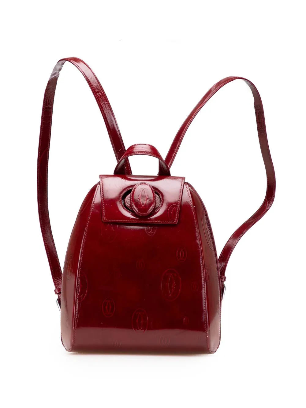 Cartier 2010-2025 Patent Happy Birthday backpack - レッド Cartier 2010-2025 Patent Happy Birthday backpack - レッド
