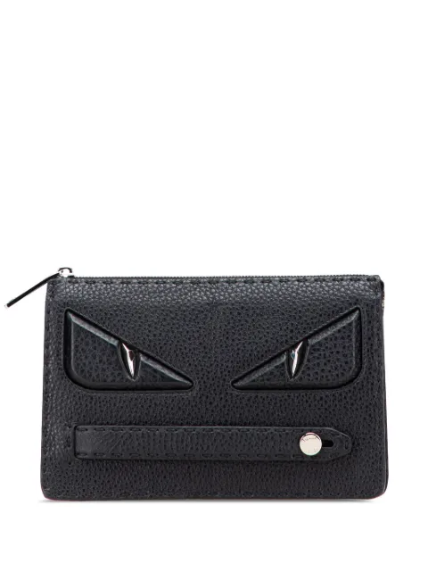 Fendi Pre-Owned 2010-2025 Leather Selleria Monster clutch bag