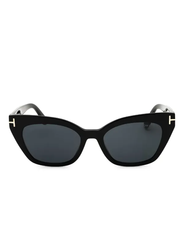 TOM FORD Eyewear キャットアイ サングラス | ブラック | FARFETCH JP