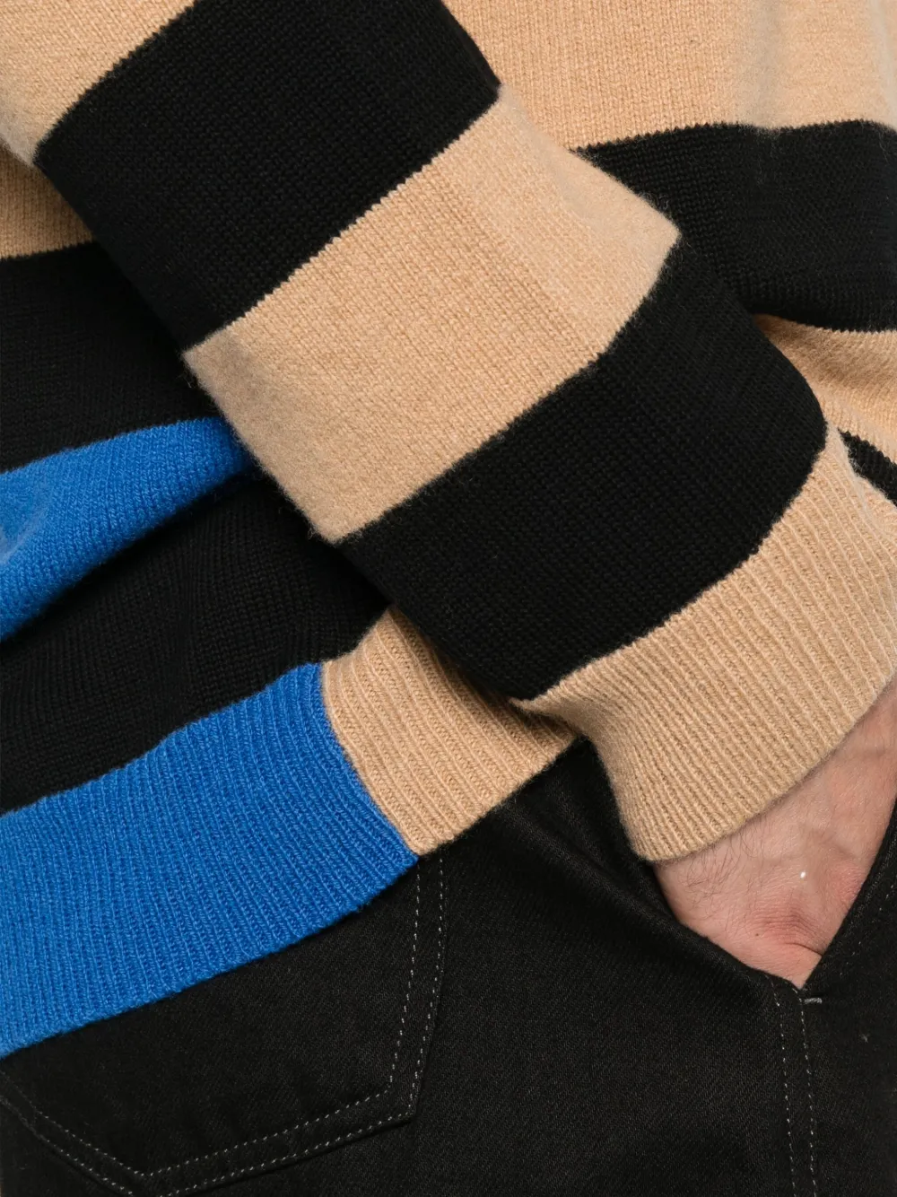 Paul Smith Gestreepte trui Bruin