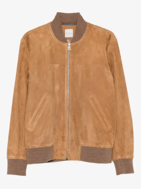 Paul Smith suede bomber jacket