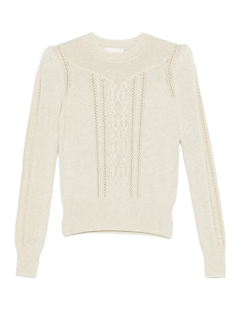 MARANT ÉTOILE jersey Kelia con ojales | neutro | Image 1