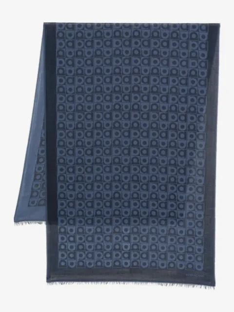 Ferragamo écharpe à motif Gancini