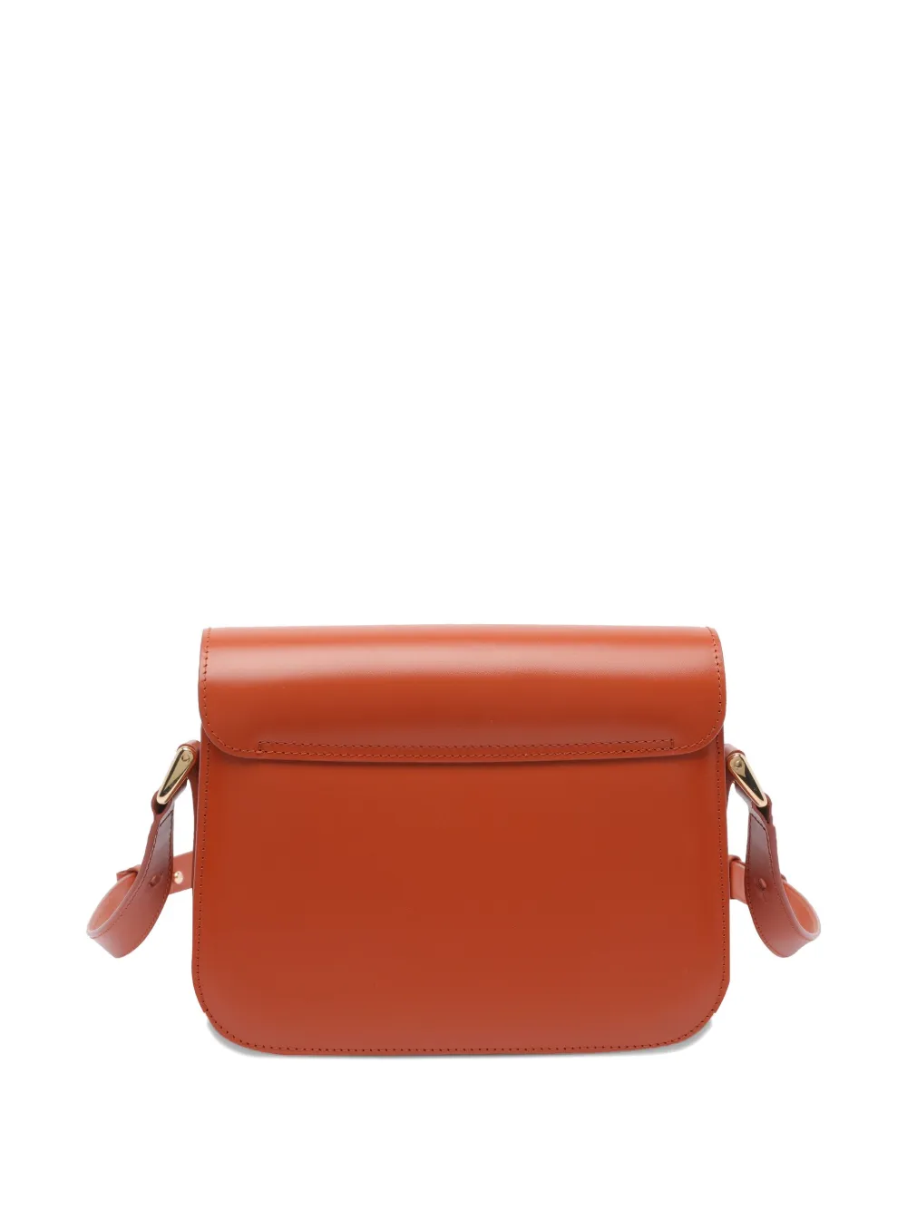 A.P.C. small Grace calf-leather shoulder bag - Rood